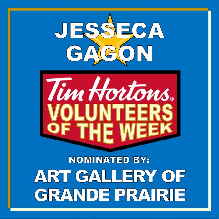 Jesseca Gagnon nominated by Art Gallery of Grande Prairie