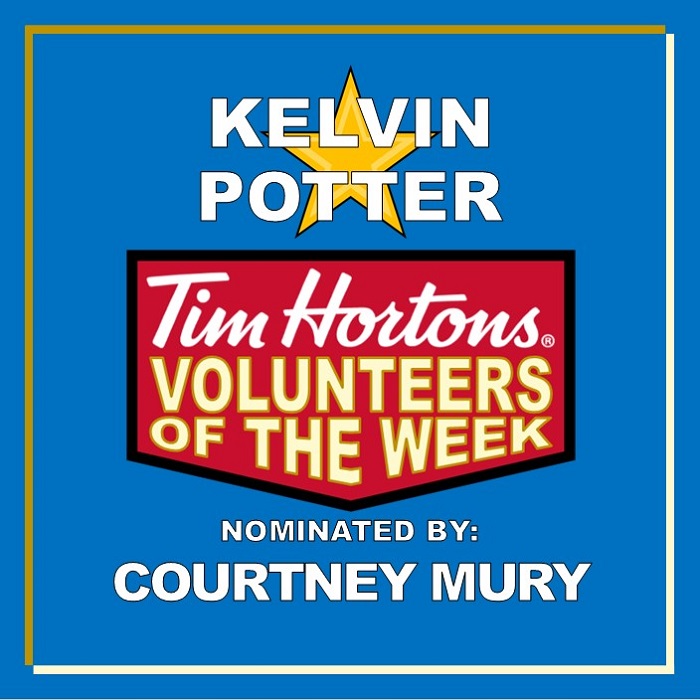 Kelvin Potter nominated by Courtney Mury