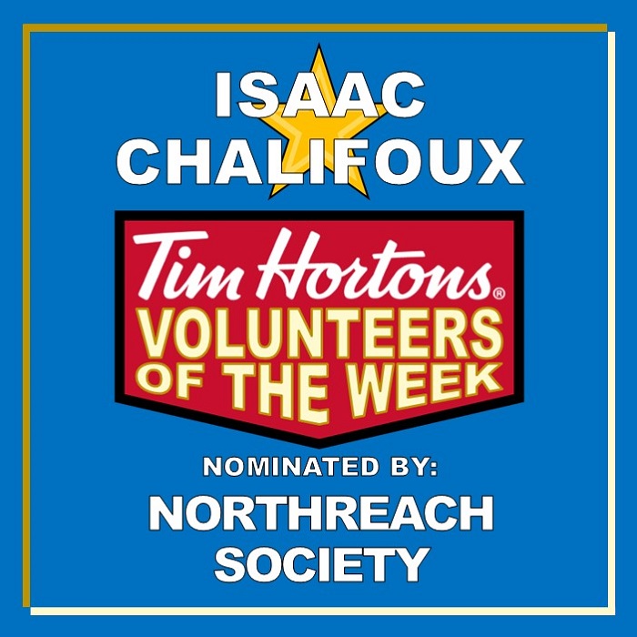 Isaac Chalifoux nominated by Northreach Society