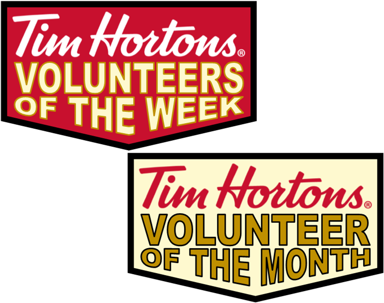 Tim Hortons Volunteers of the Week and Month Program