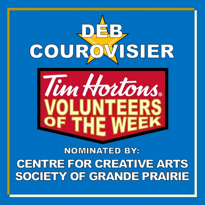 Deb Courvoisier nominated by Centre for Creative Arts Society of Grande Prairie