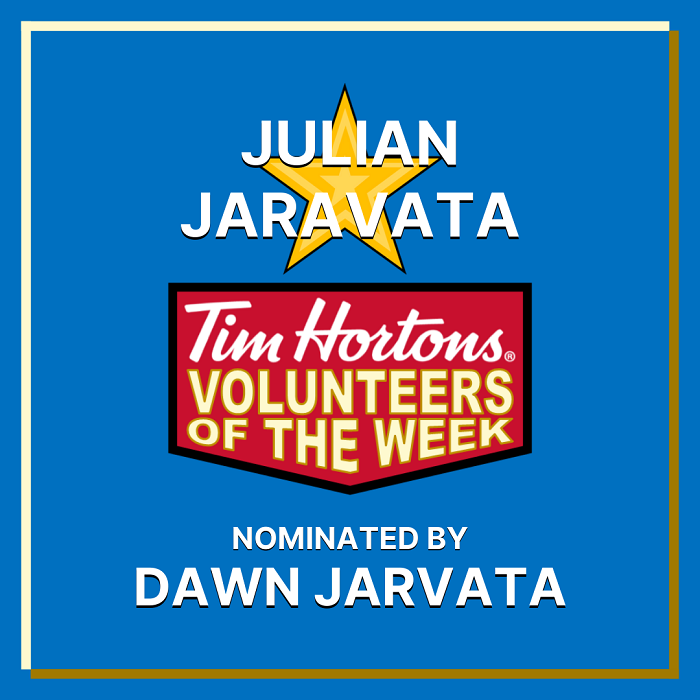 Julian Jaravata nominated by Dawn Jaravata