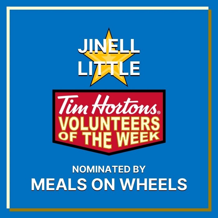Jinell Little nominated by Meals on Wheels