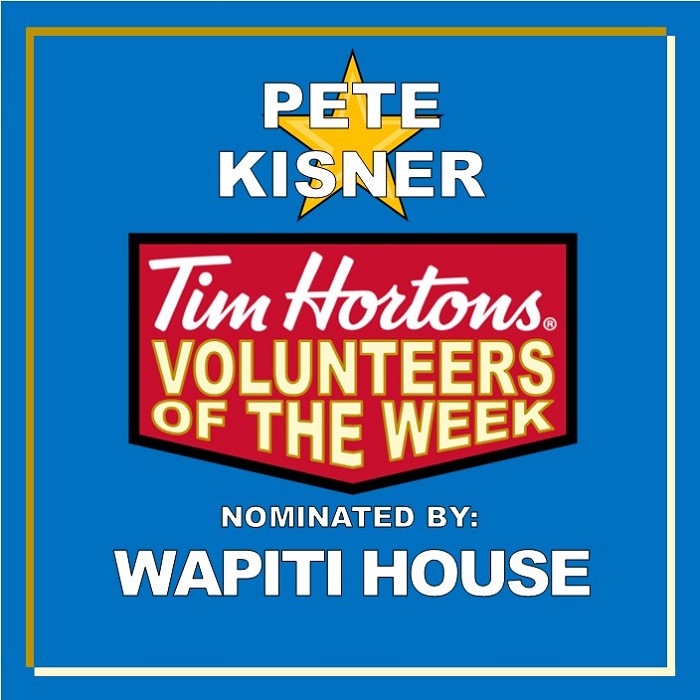 Pete Kisner nominated by Wapiti House