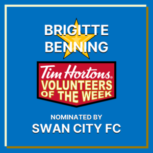 Brigitte Benning nominated by Swan City FC
