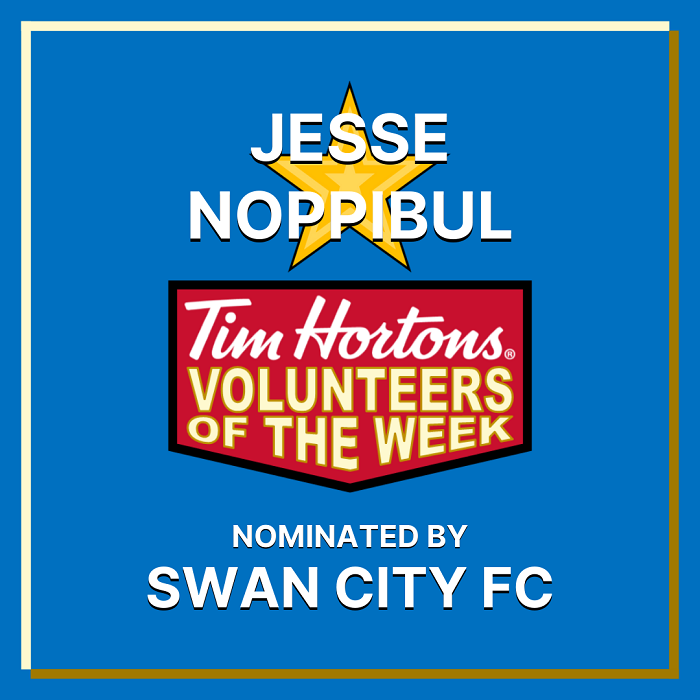 Jesse Noppibul nominated by Swan City FC
