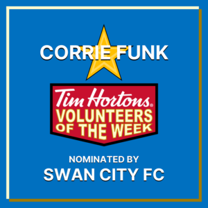 Corrie Funk nominated by Swan City FC