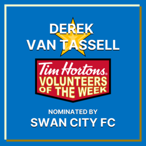 Derek Van Tassell nominated by Swan City FC