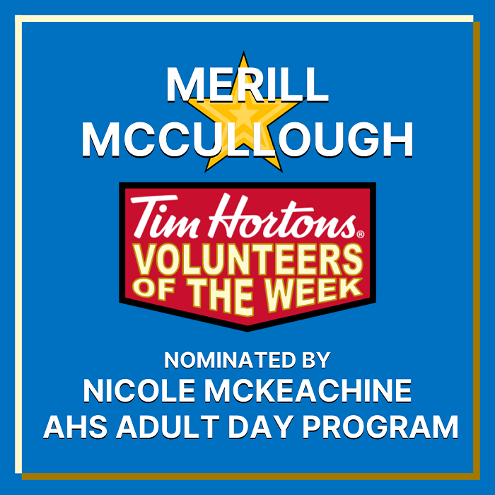 Merill McCullough nominated by Nicole McKeachnie