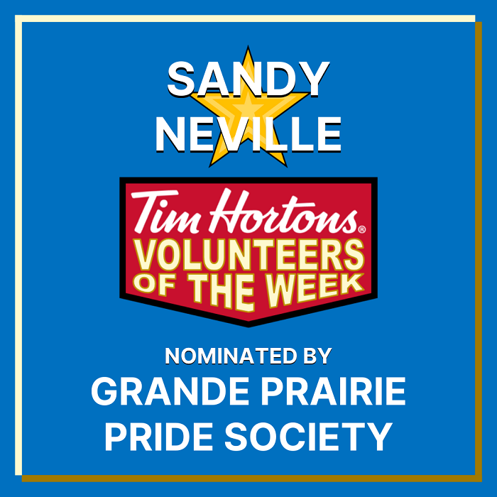 Sandi Neville nominated by Grande Prairie Pride Society