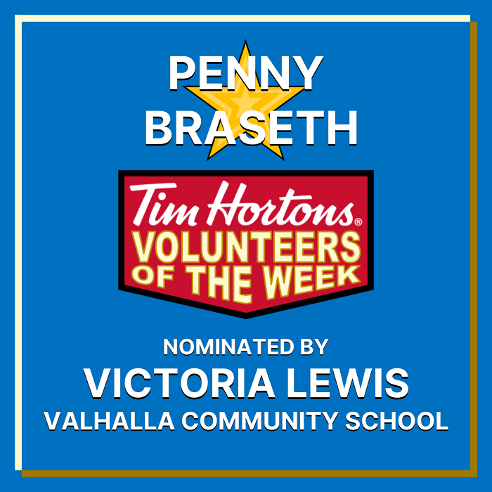 Penny Braseth nominated by Victoria Lewis