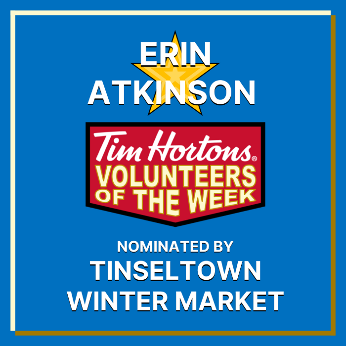 Erin Atkinson nominated by Tinseltown Winter Market