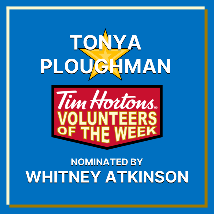 Tonya Ploughman nominated by Whitney Atkinson