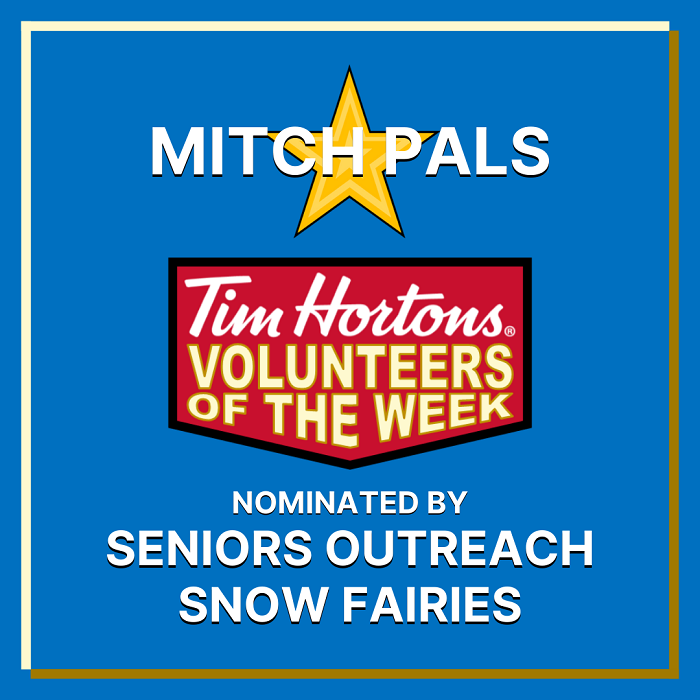 Mitch Pals nominated by Seniors Outreach - Snow Fairies