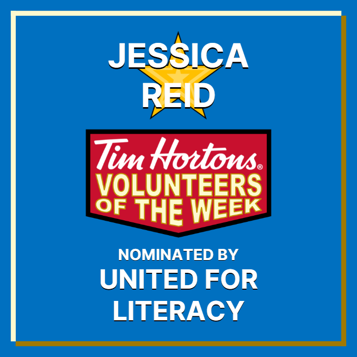 Jessica Reid nominated by United for Literacy