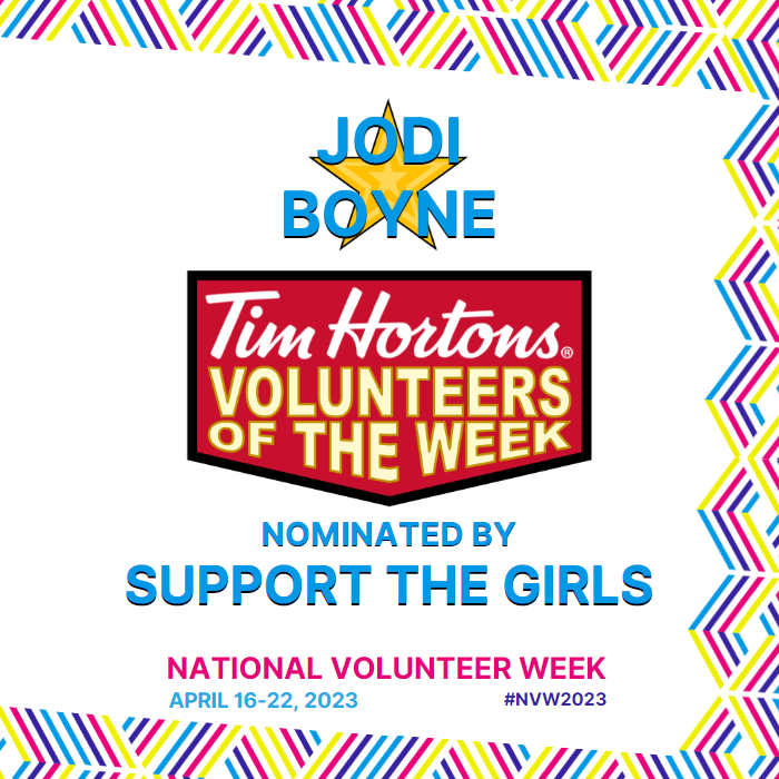 Jodie Boyne nominated by Support the Girls