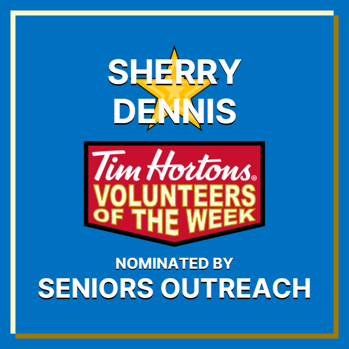 Sherry Dennis nominated by Seniors Outreach