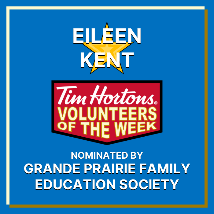 Eileen Kent nominated by Grande Prairie Family Education Society