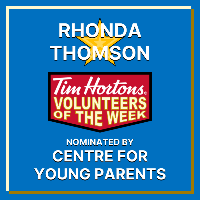 Rhonda Thomson nominated by Centre for Young Parents