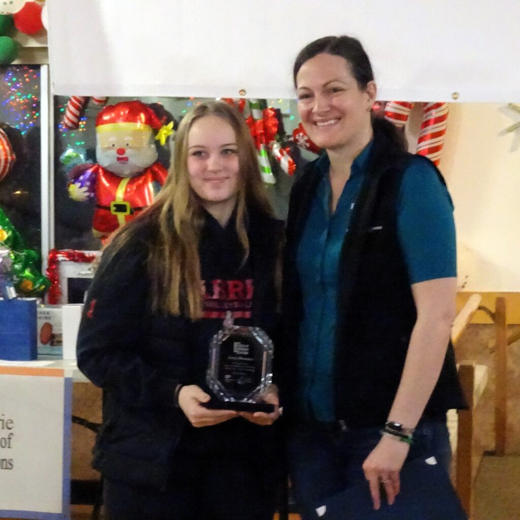 Advocacy Award Jenna Peterson - Award presented by Kristie Caldwell, International Paper