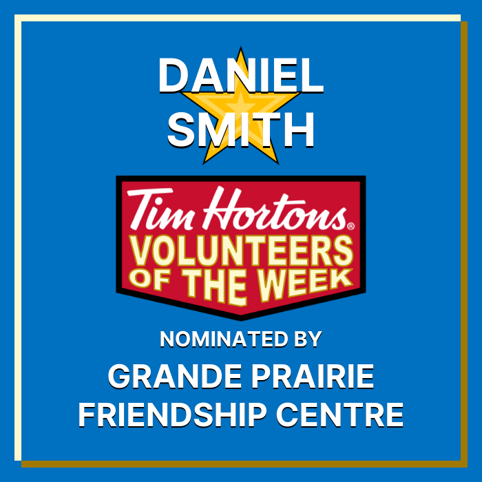 Daniel Smith nominated by Grande Prairie Friendship Centre