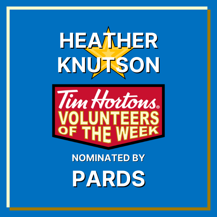 Heather Knutson nominated by PARDS