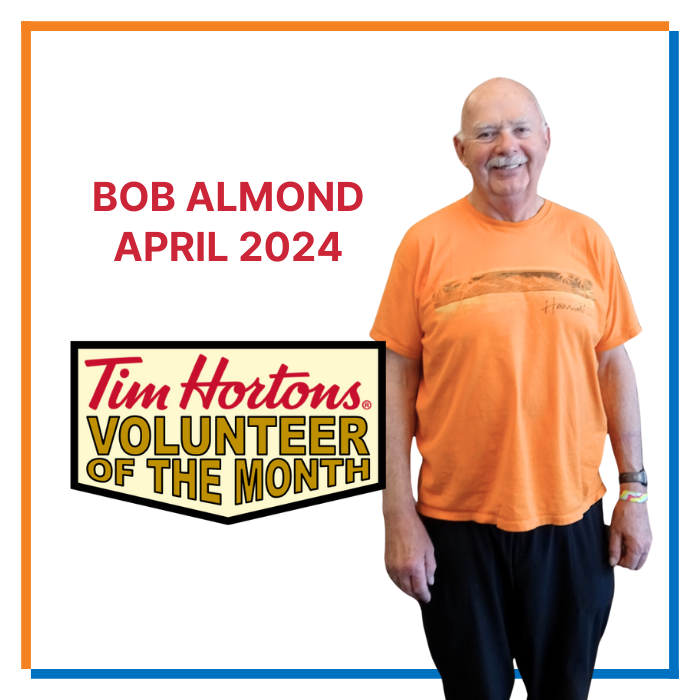 April 2024 Volunteer of the Month - Bob Almond